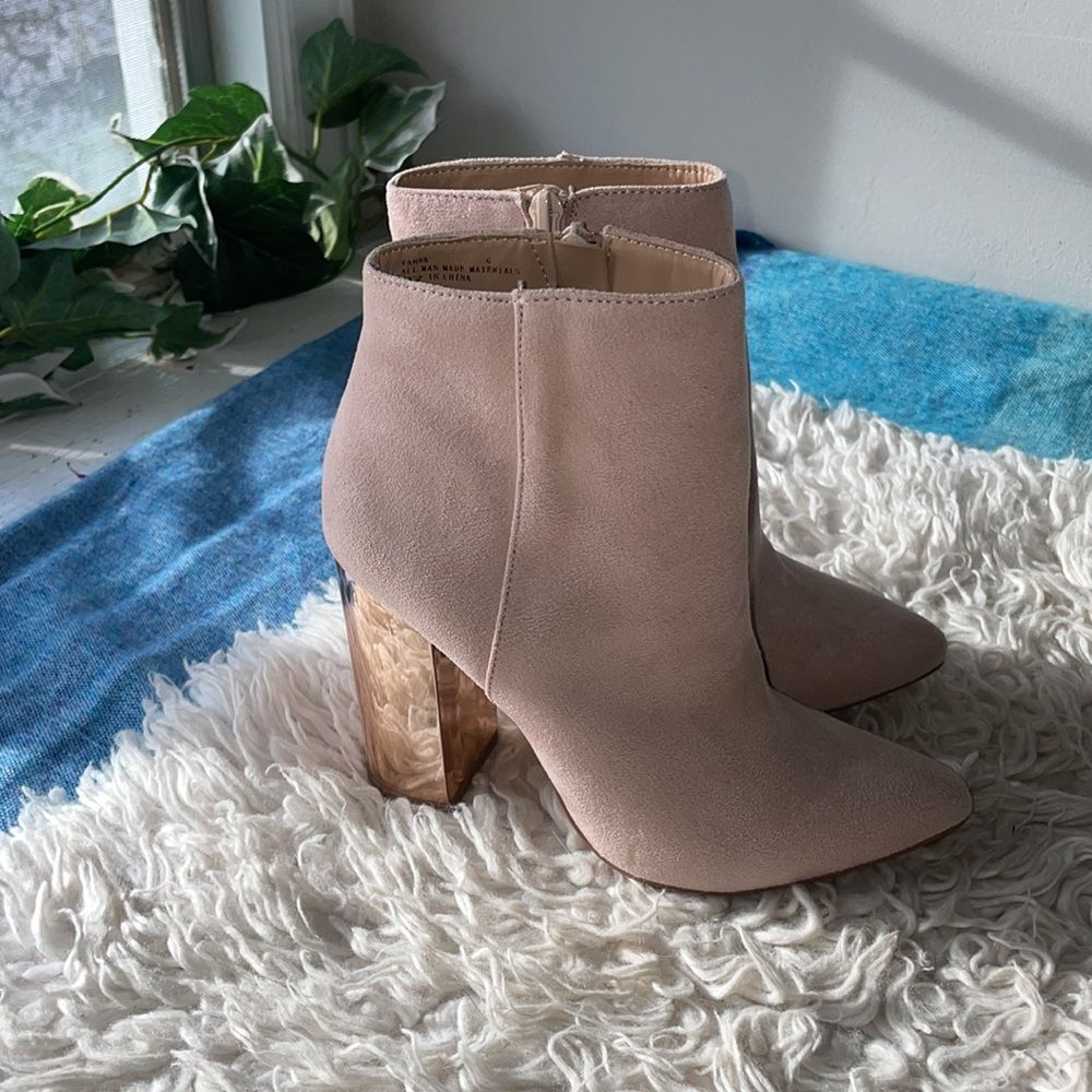 NEW Tan Booties - Picture 2 of 8